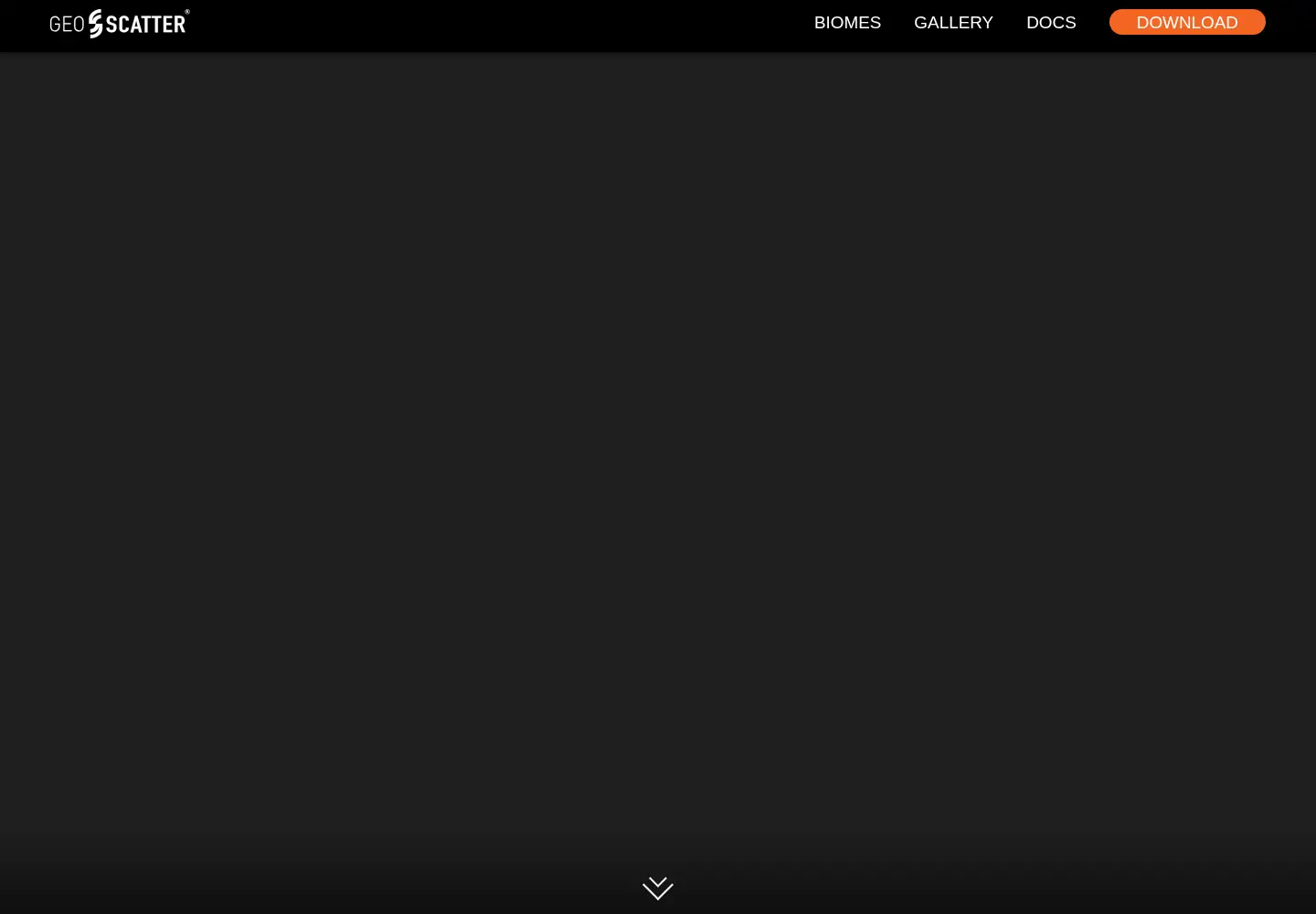 Screenshot of geoscatter.com