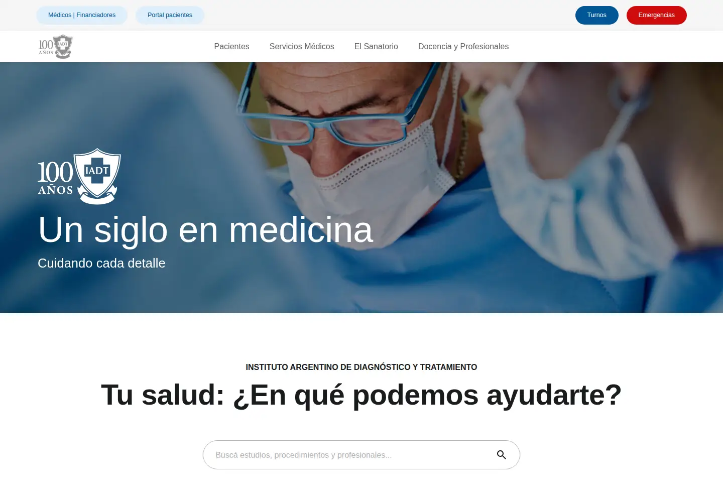 Screenshot of iadt.com