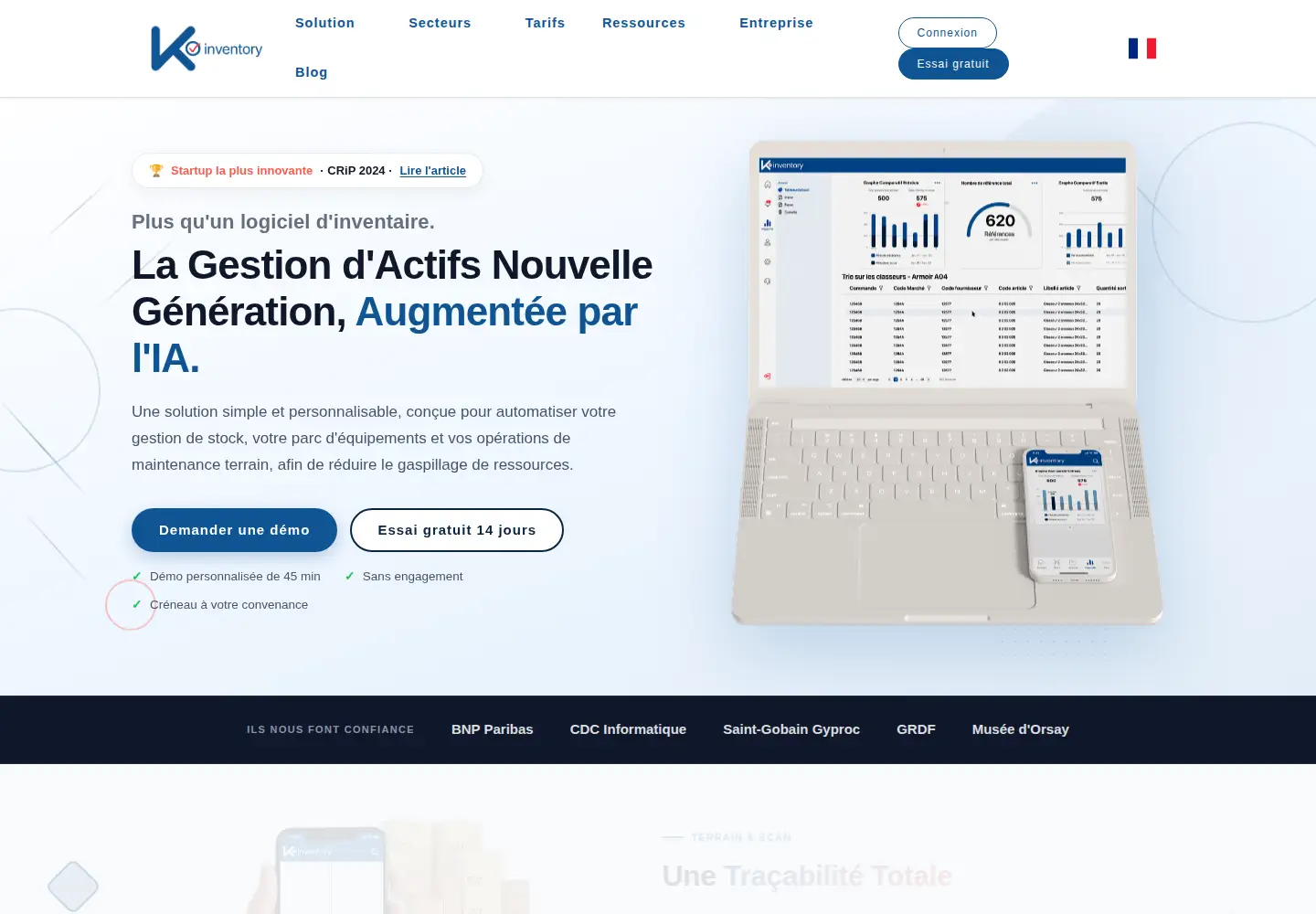 Screenshot of k-inventory.com