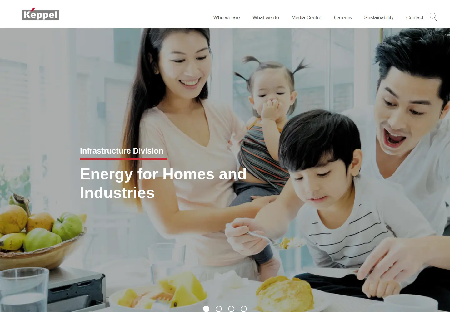 Screenshot of kepinfra.com
