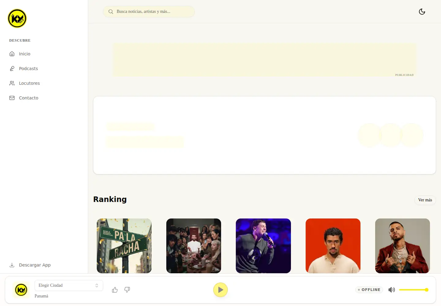 Screenshot of laky925.com