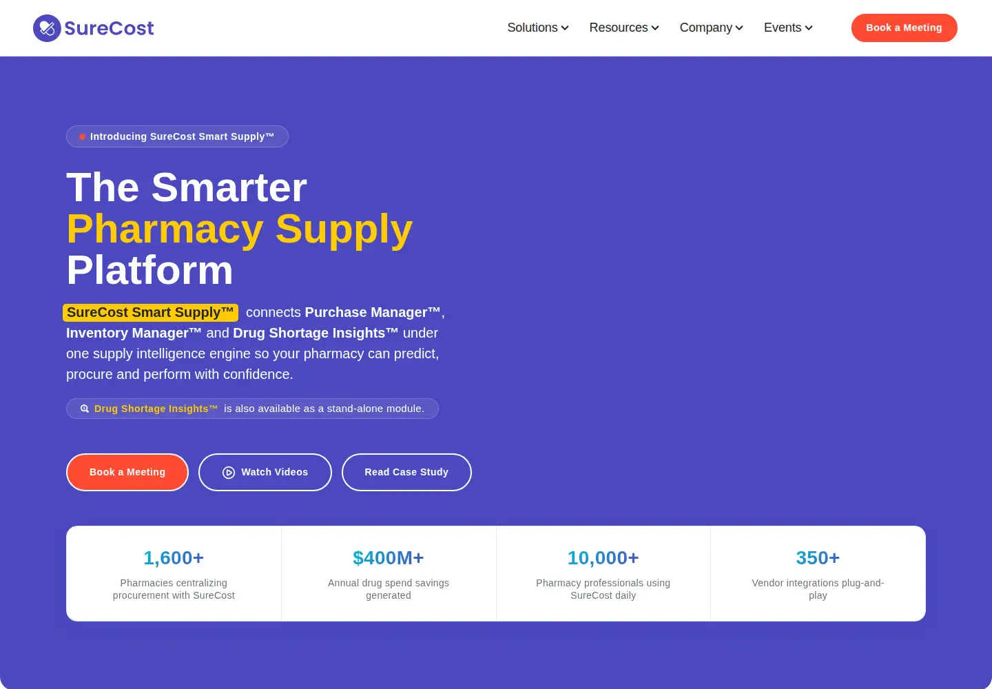 Screenshot of surecost.com