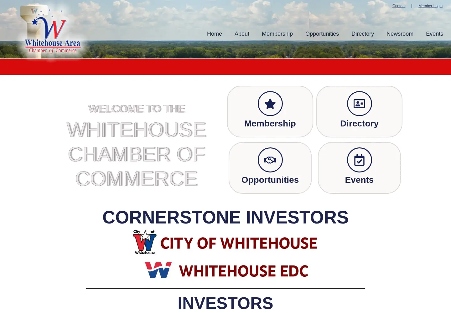 Screenshot of whitehousetx.com