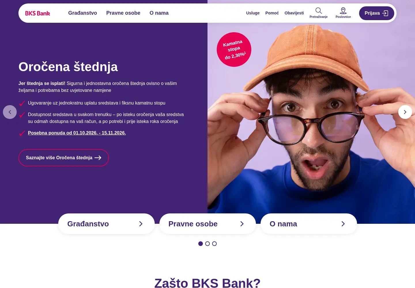 Screenshot of bks.hr