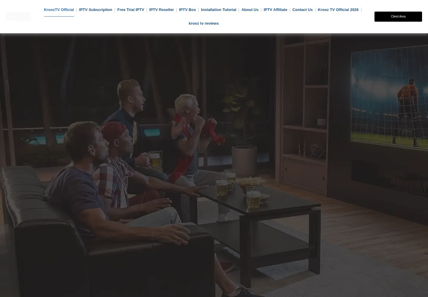 Screenshot of krooztv.net