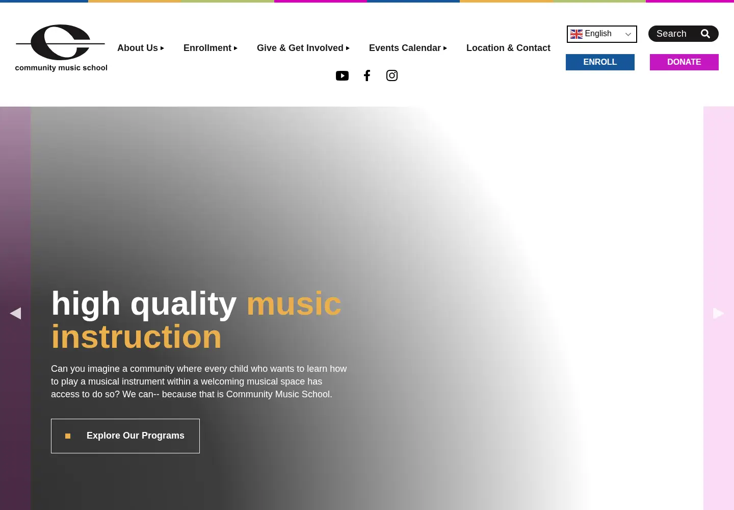 Screenshot of cmsraleigh.org
