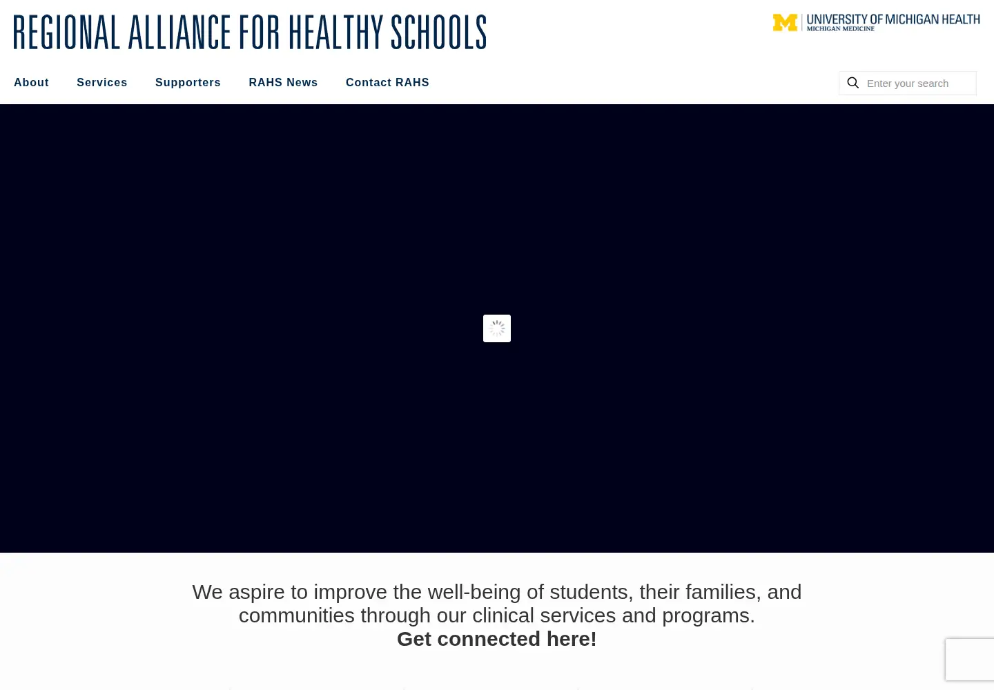 Screenshot of umhs-rahs.org