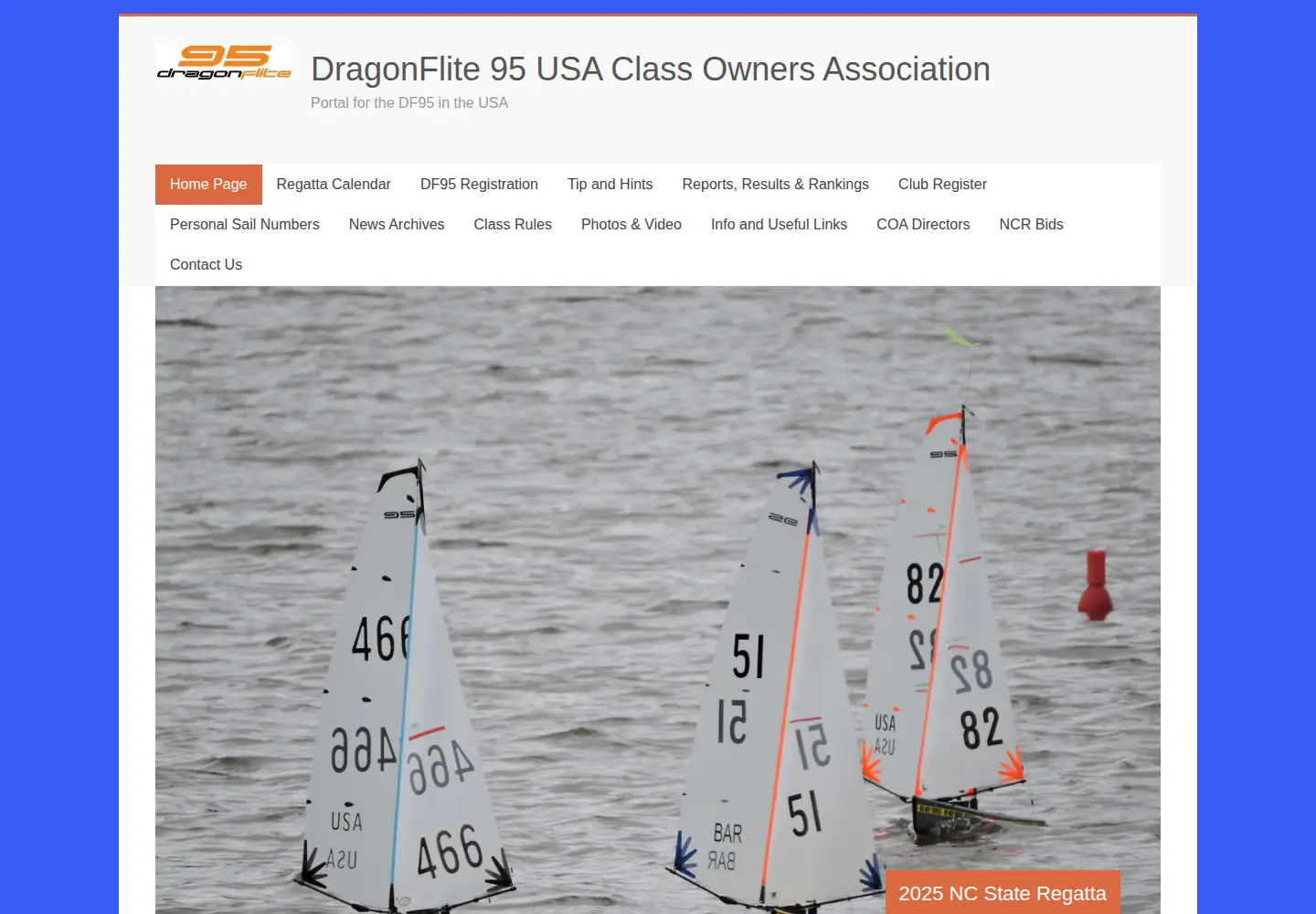 Screenshot of dragonflite95.us