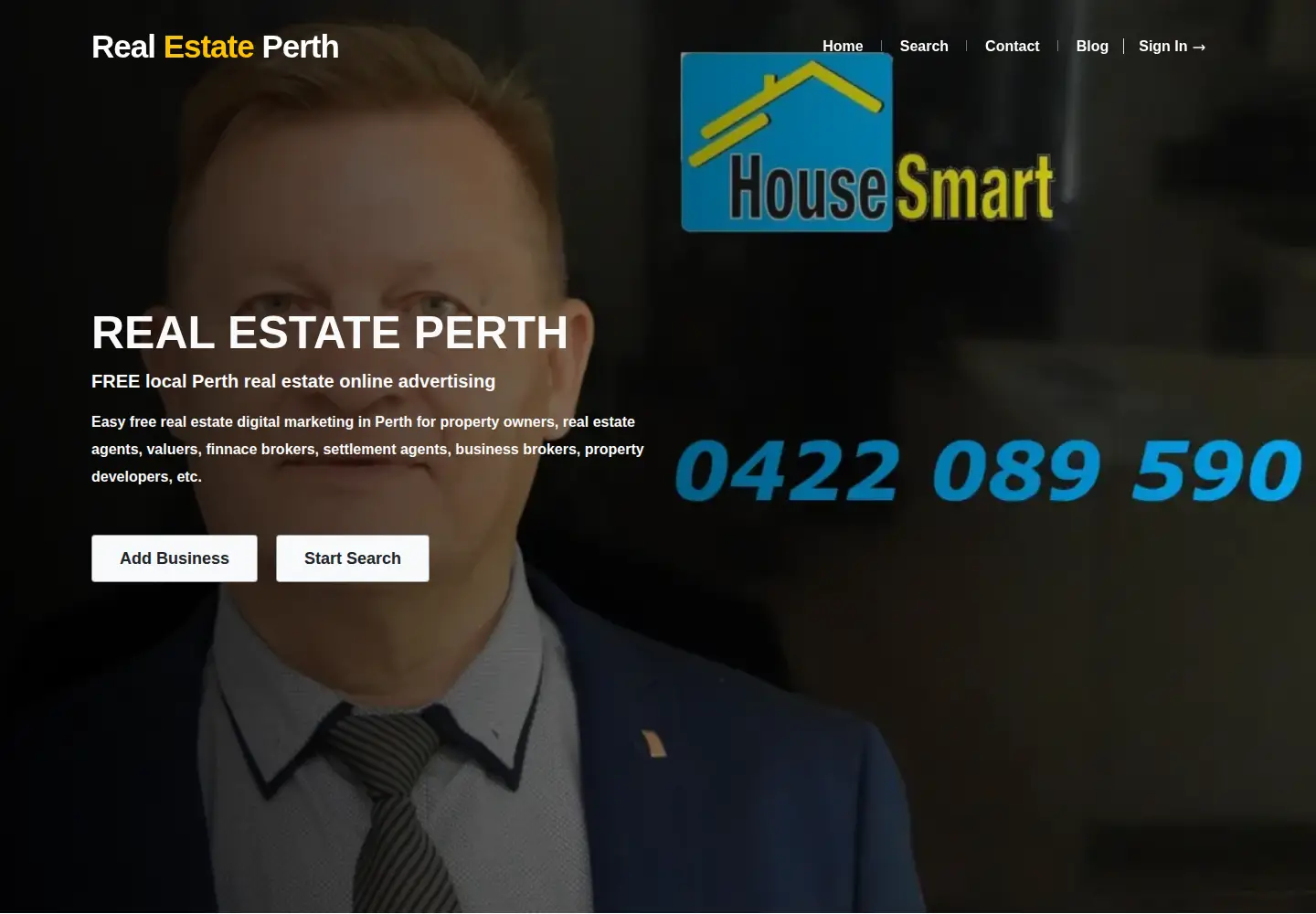 Screenshot of realestateperth.agency