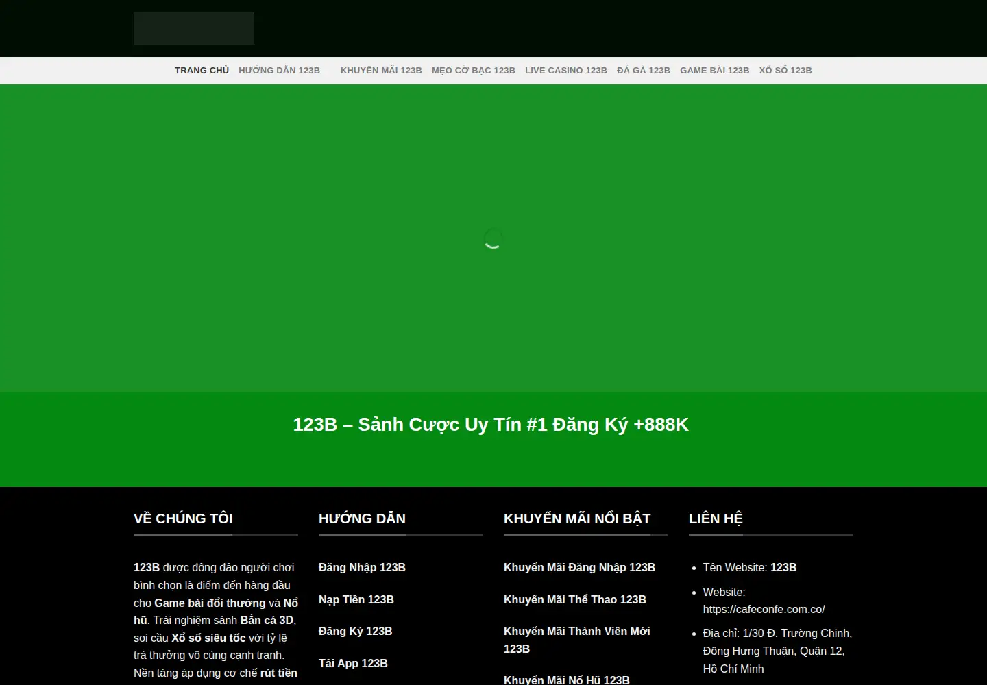 Screenshot of cafeconfe.com.co
