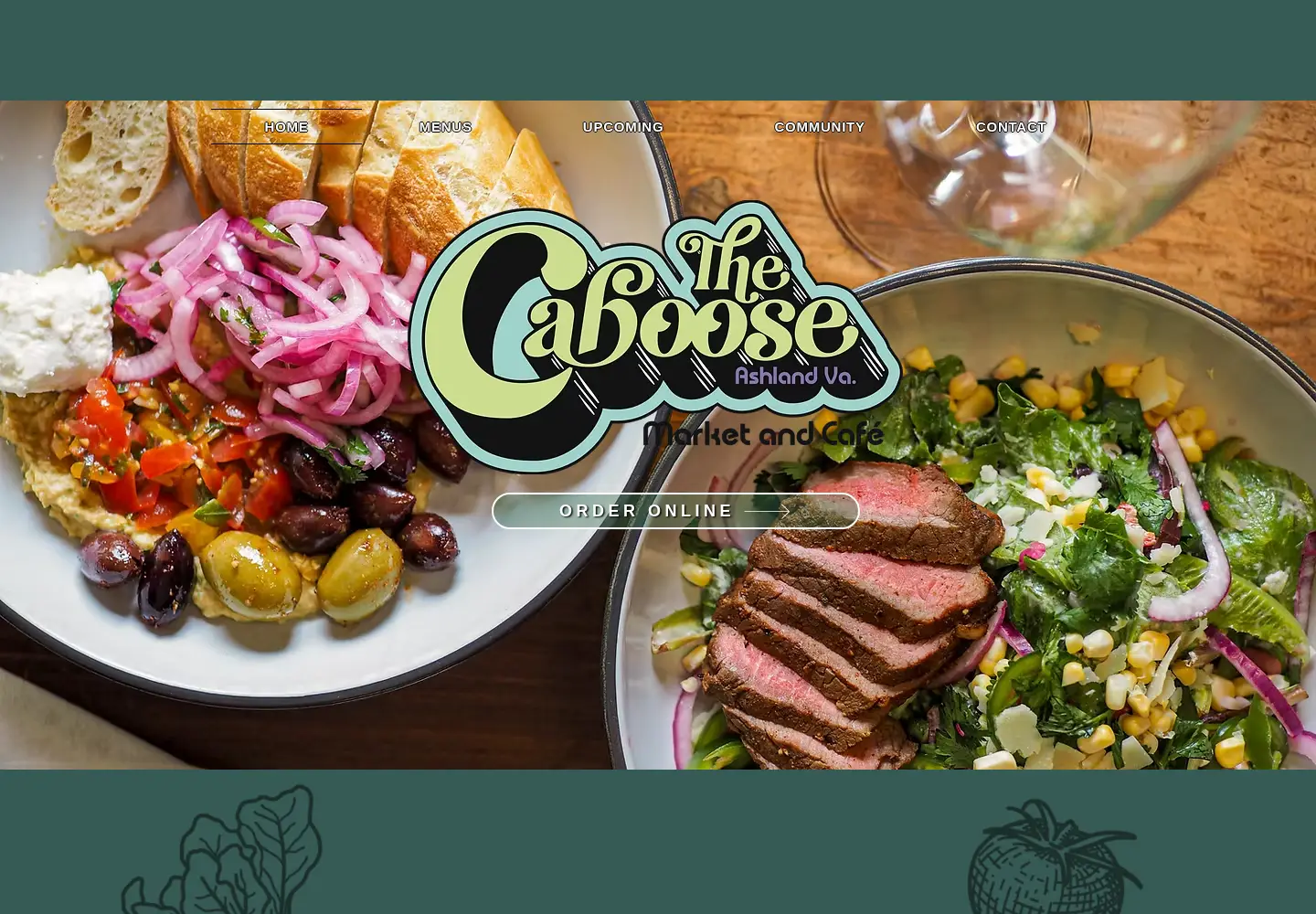 Screenshot of cabooseashland.com