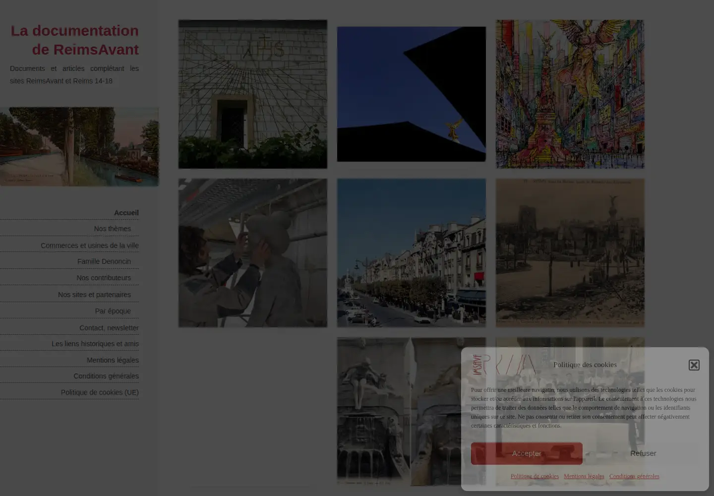 Screenshot of documentation-ra.com