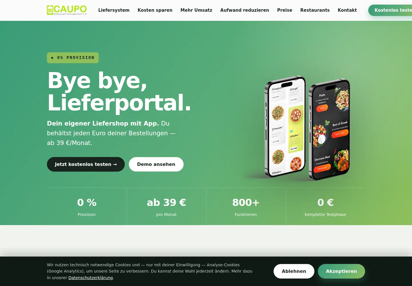 Screenshot of ecaupo.com
