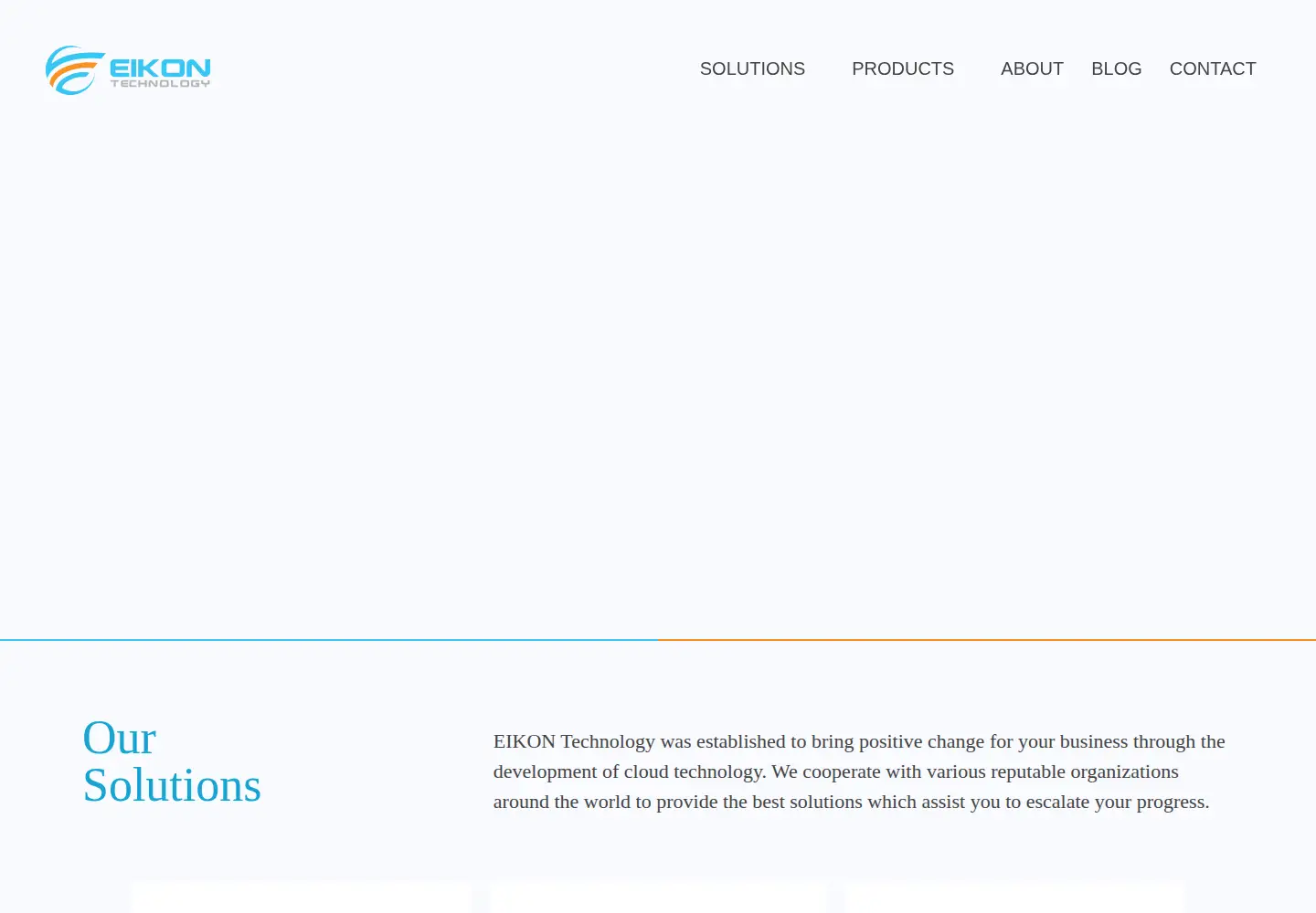 Screenshot of eikontechnology.com