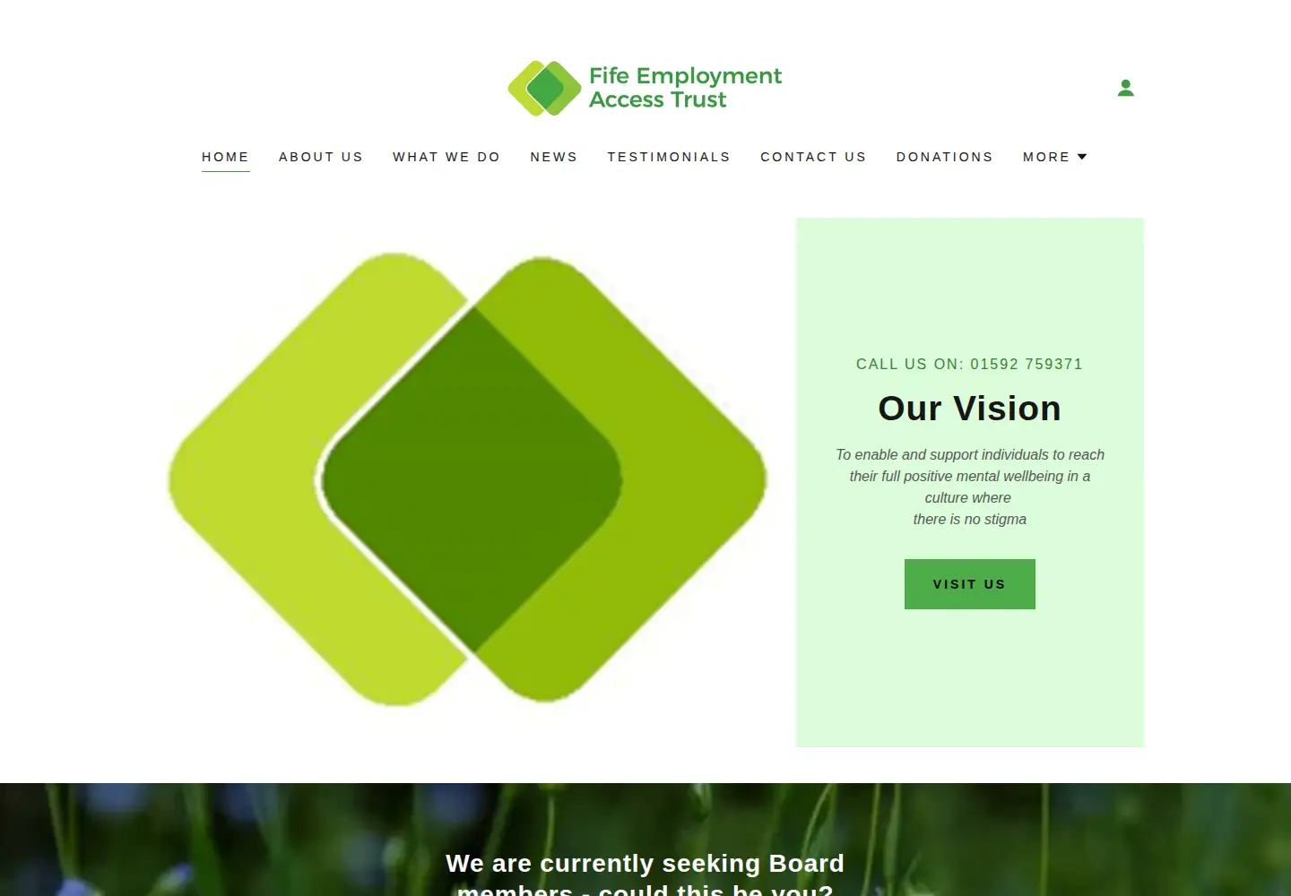 Screenshot of fifeemploymentaccesstrust.com