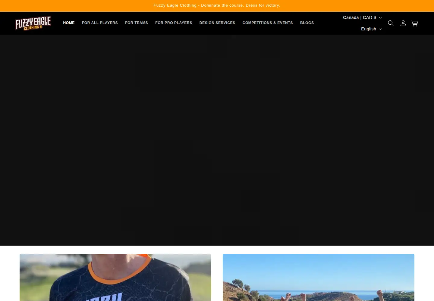 Screenshot of fuzzyeagle.com