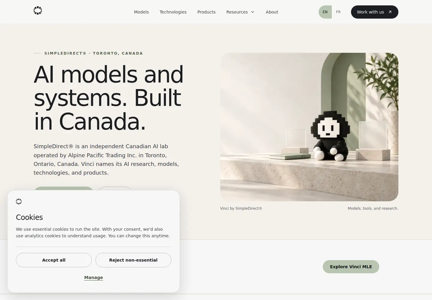 Screenshot of getsimpledirect.com