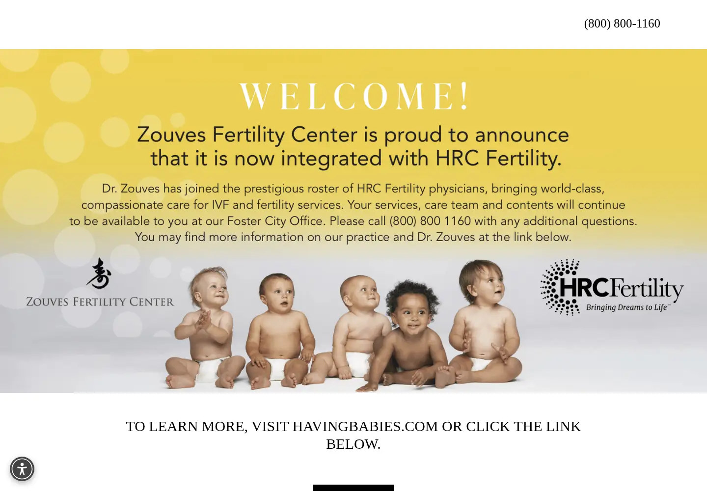 Screenshot of goivf.com