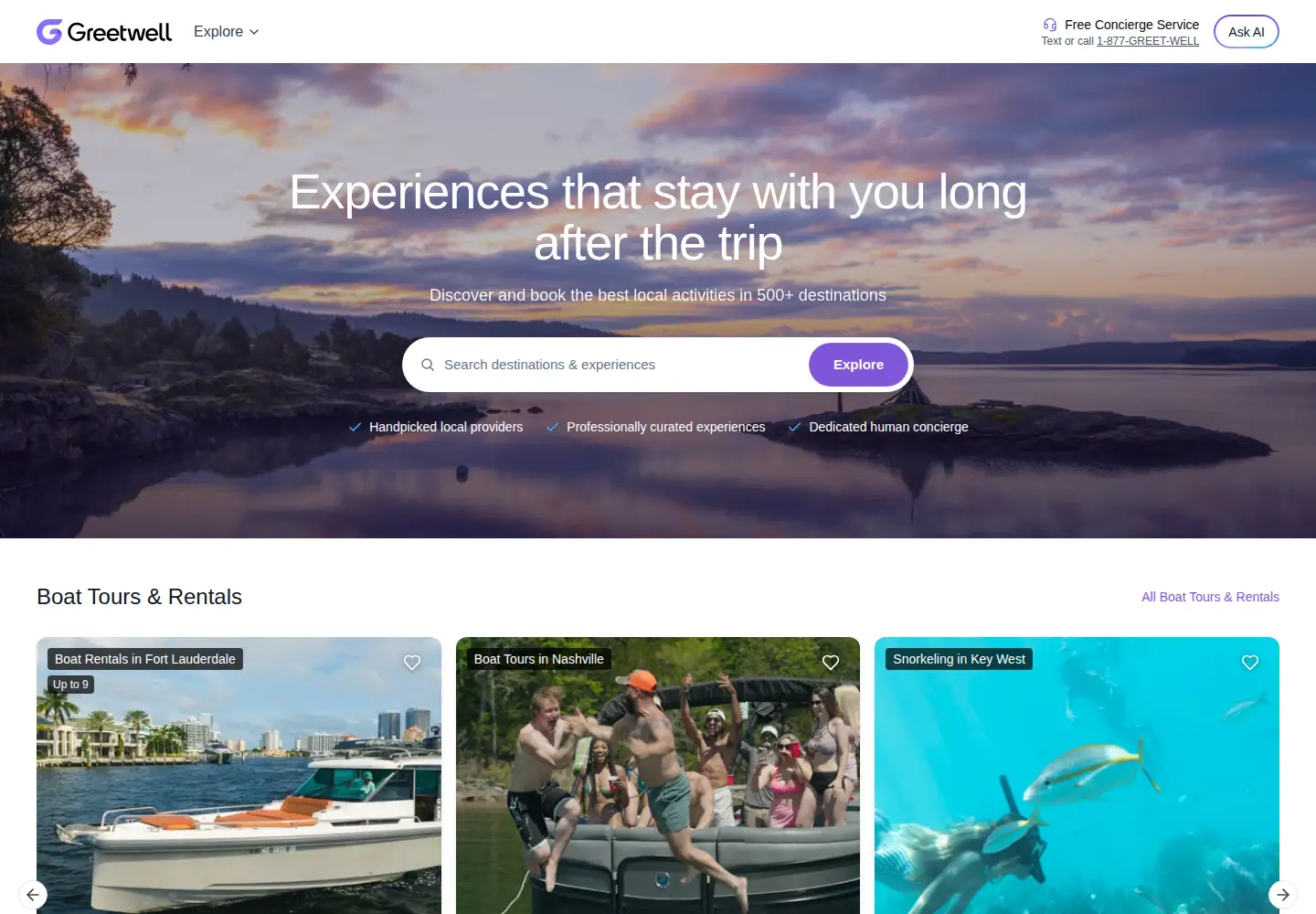 Screenshot of greetwell.com