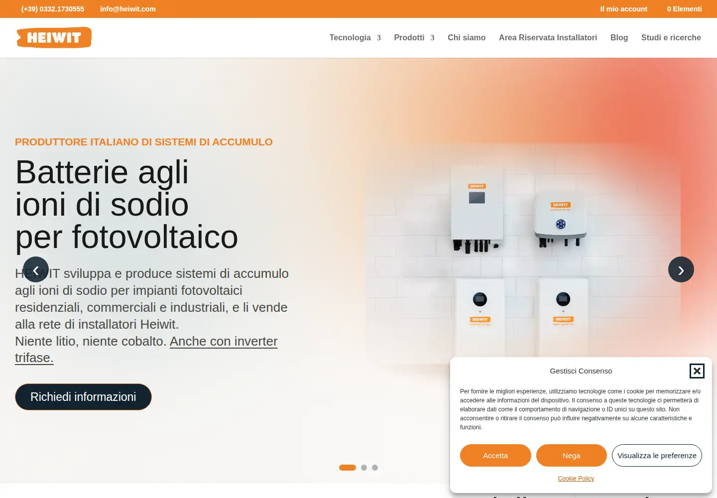 Screenshot of heiwit.com