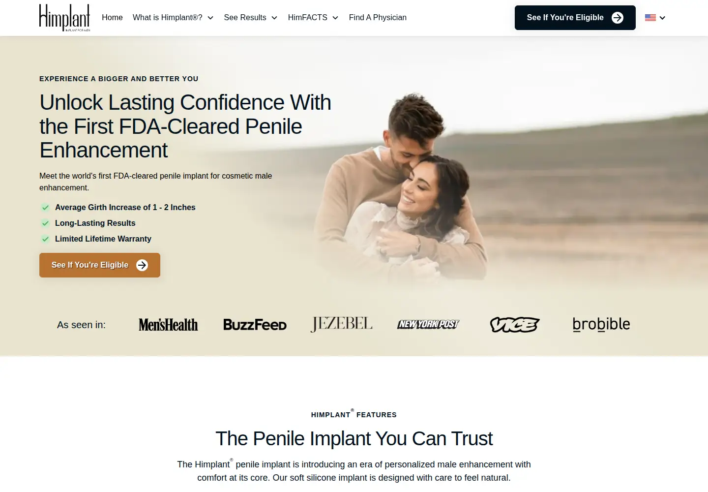 Screenshot of himplant.com