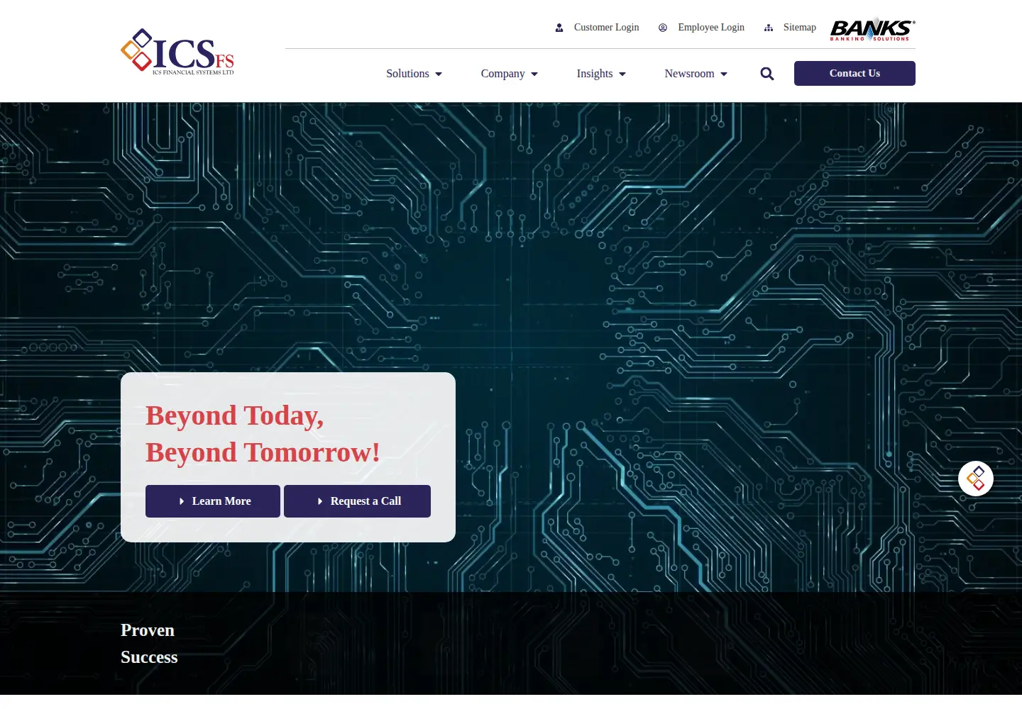 Screenshot of icsfs.com