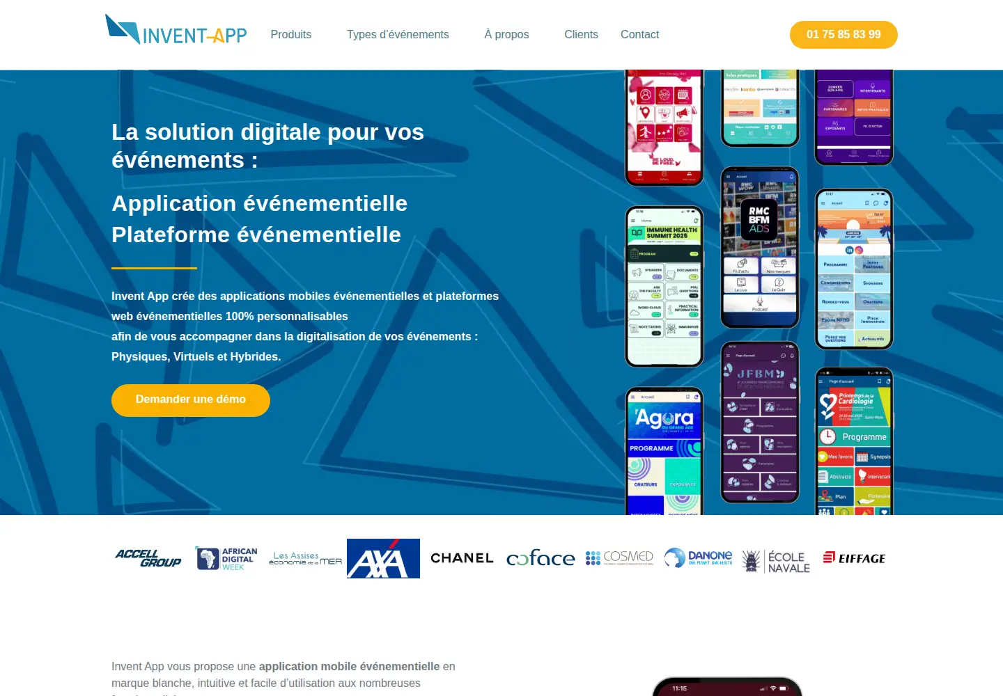 Screenshot of invent-app.com