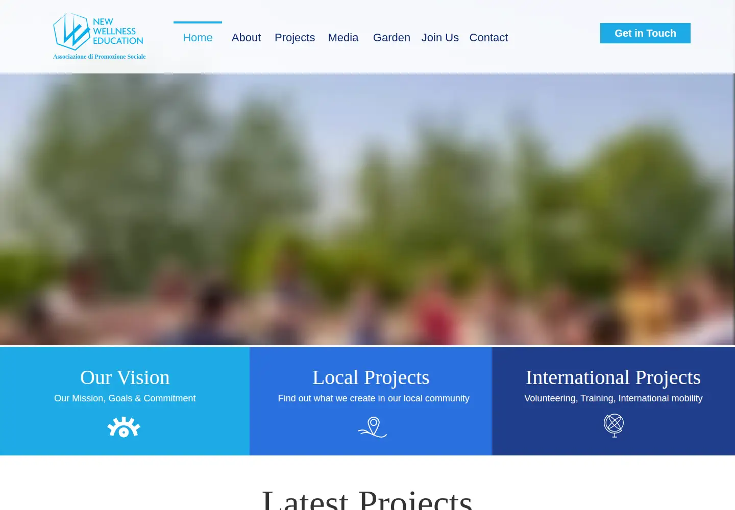 Screenshot of newellnesseducation.com