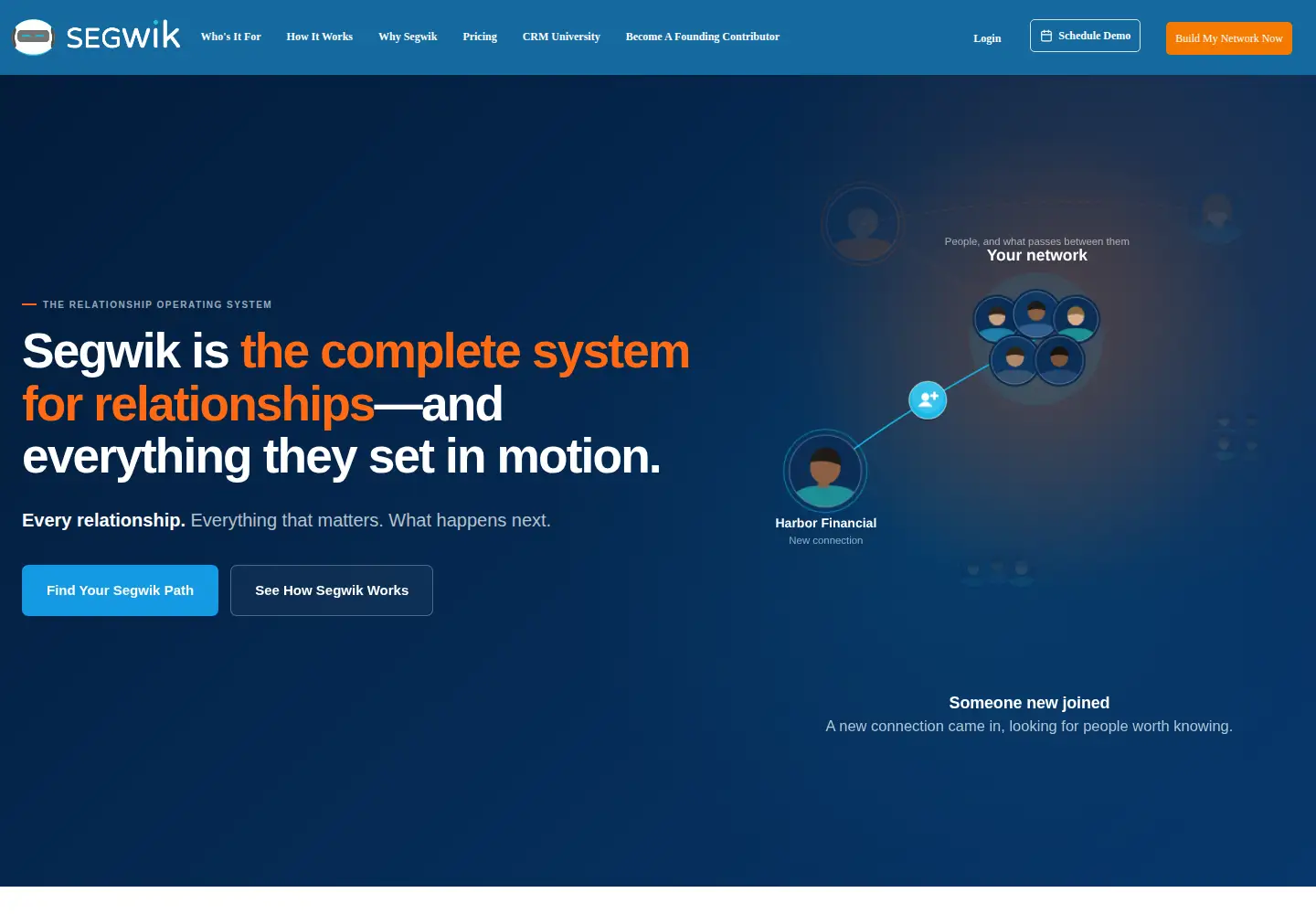 Screenshot of segwik.com