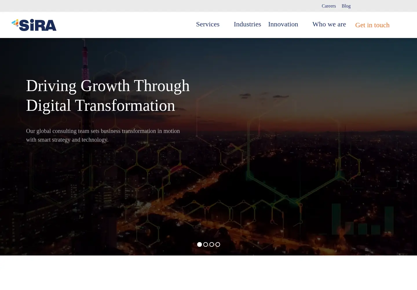Screenshot of siraconsultinginc.com