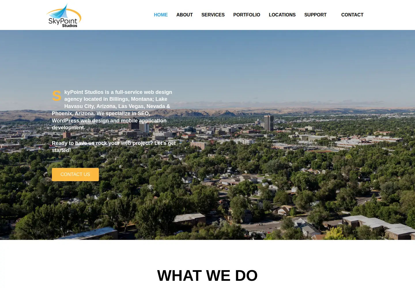 Screenshot of skypnt.com