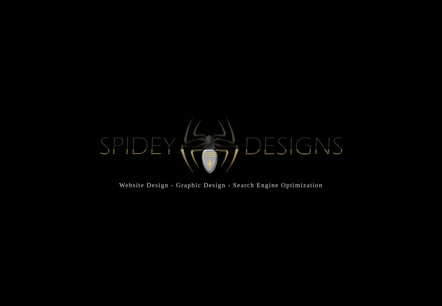 Screenshot of spideydesigns.com