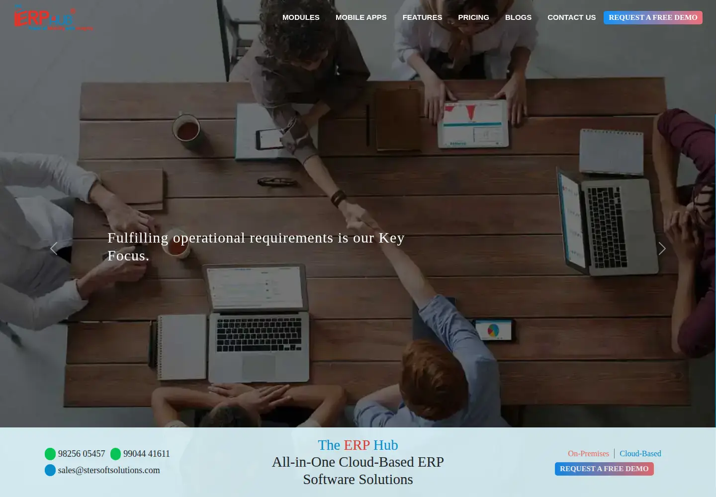 Screenshot of theerphub.com