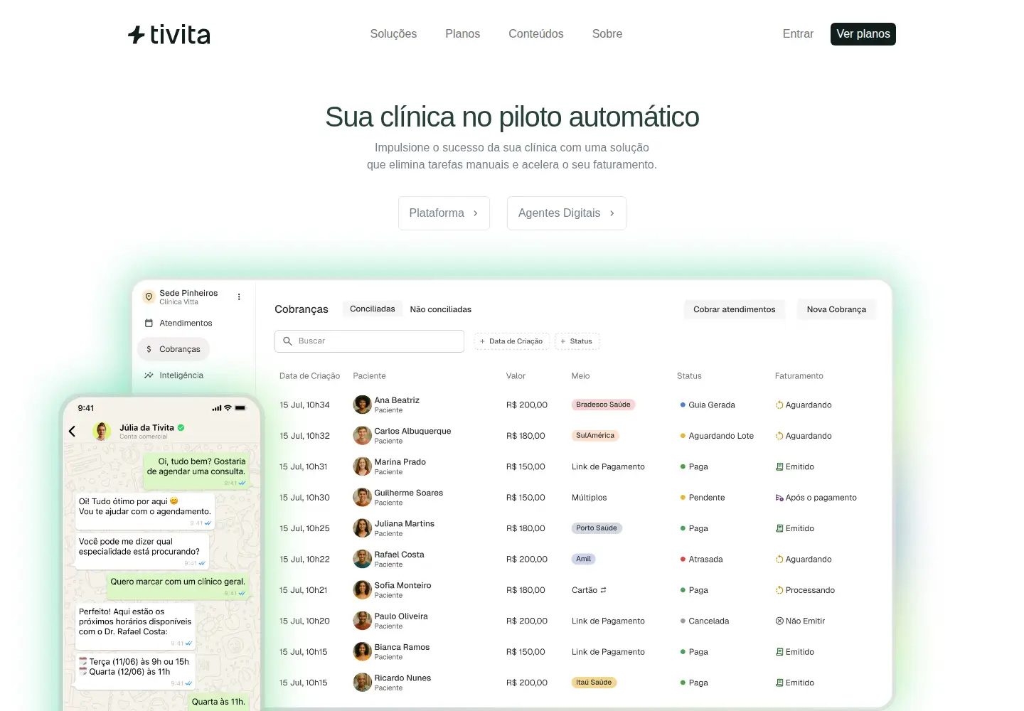 Screenshot of tivita.com