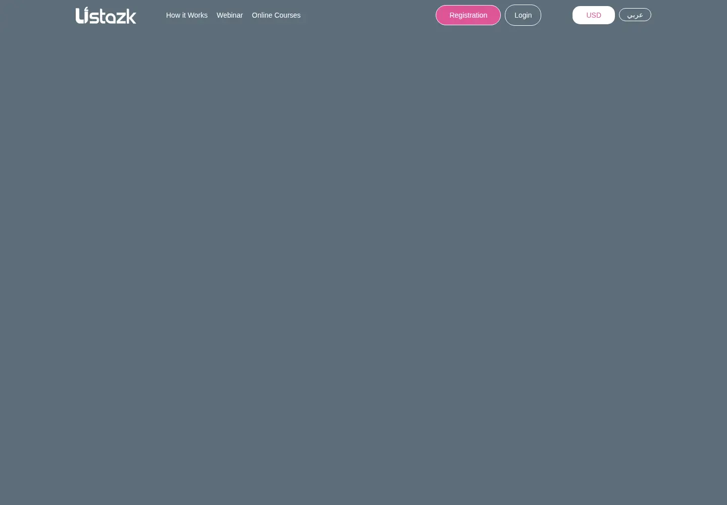 Screenshot of ustazk.com