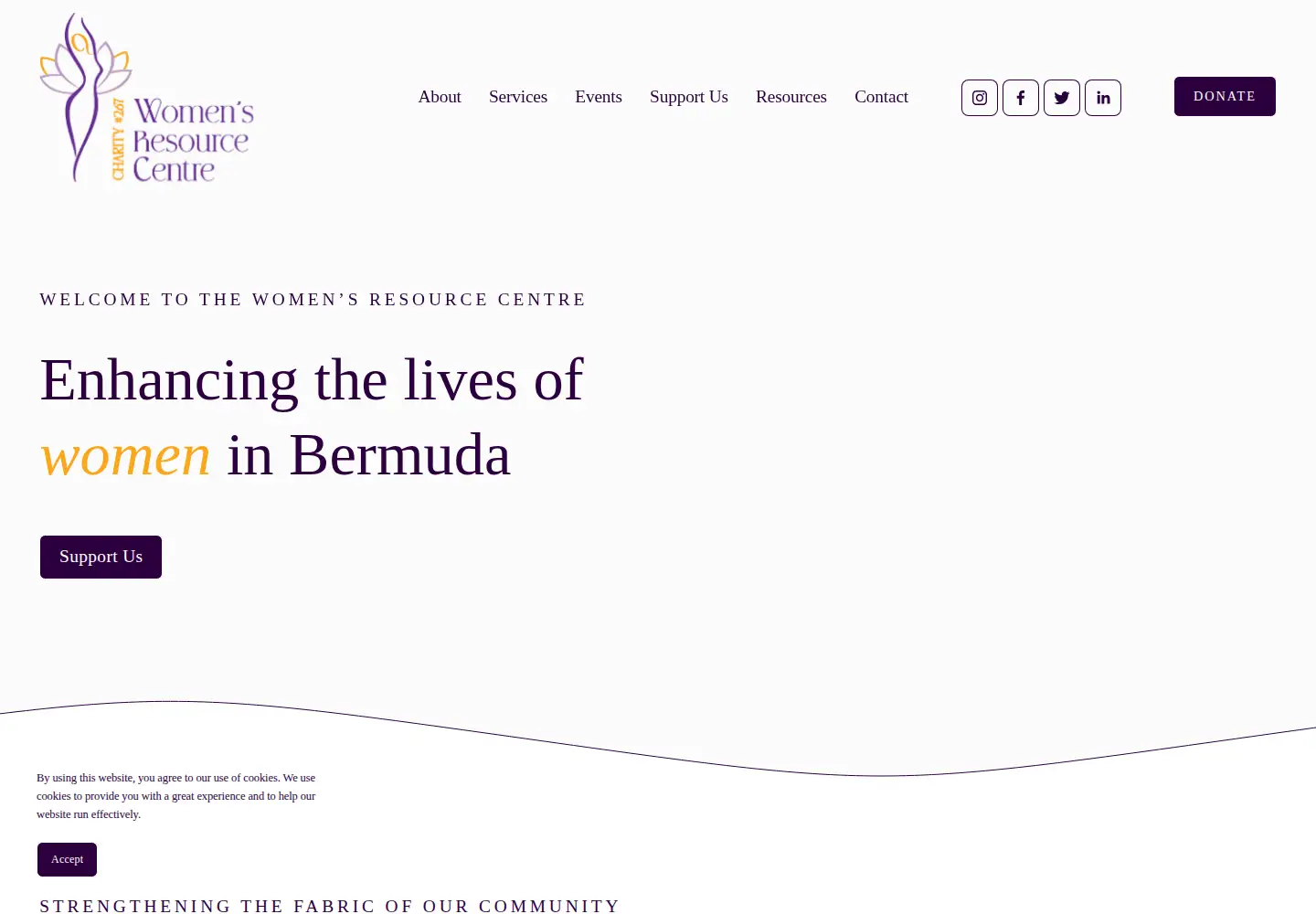 Screenshot of wrcbermuda.com