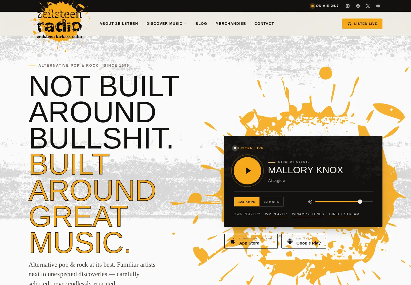 Screenshot of zeilsteen.com