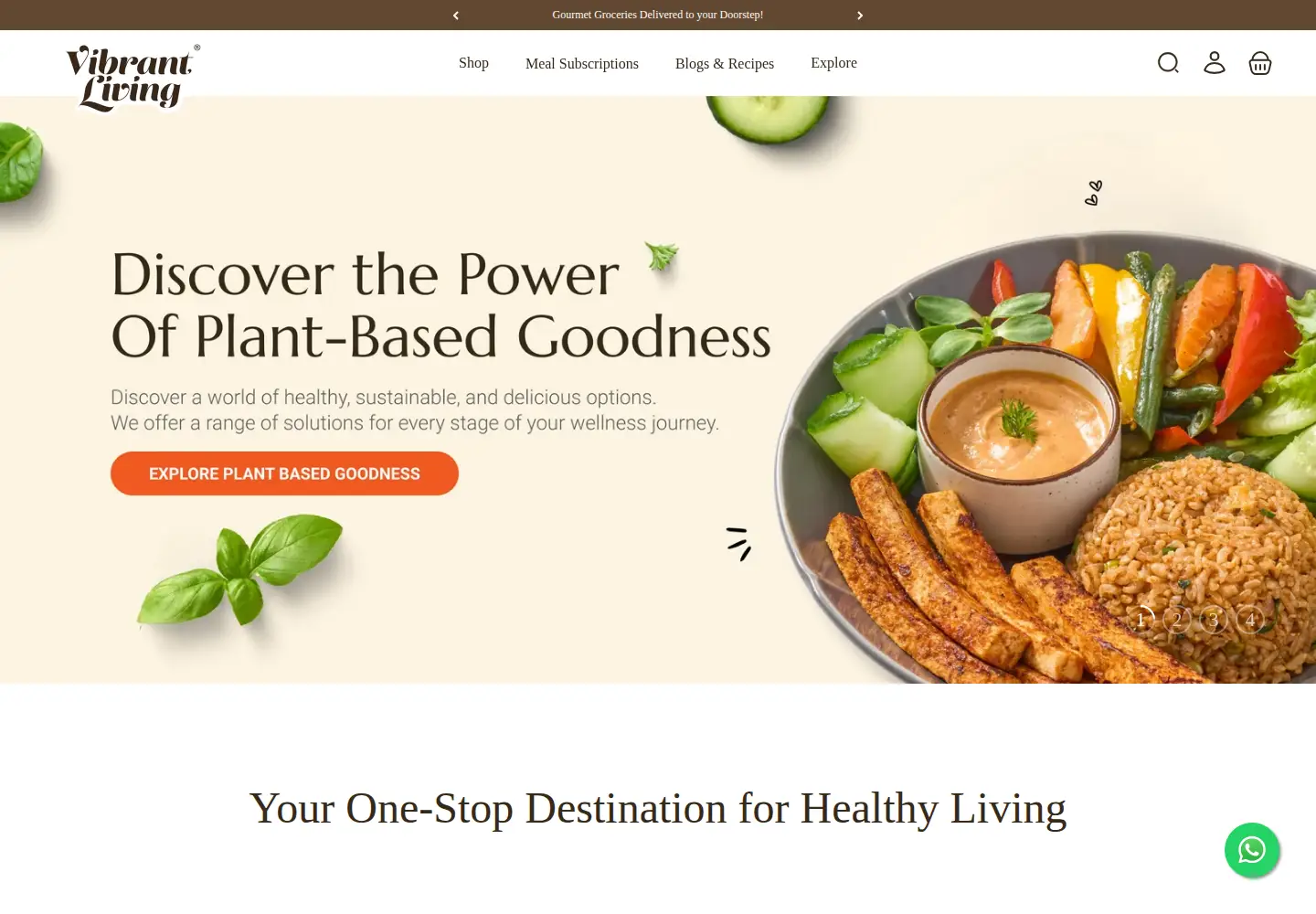 Screenshot of vibrantliving.in
