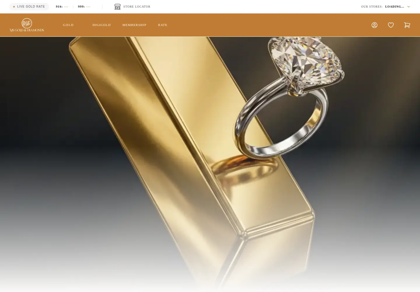 Captured homepage of msgold.online in the current scan