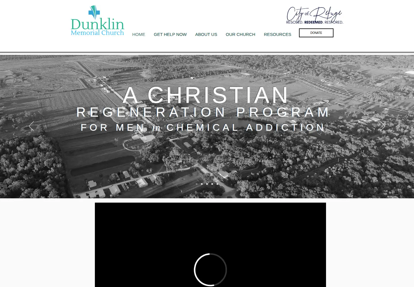 Screenshot of dunklin.org