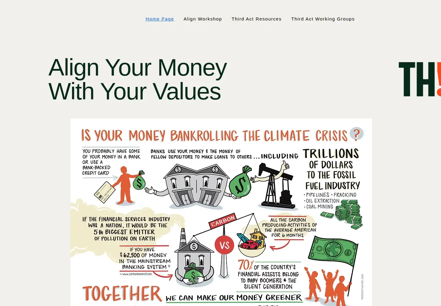 Screenshot of rivers-mountains-greenfaith.org