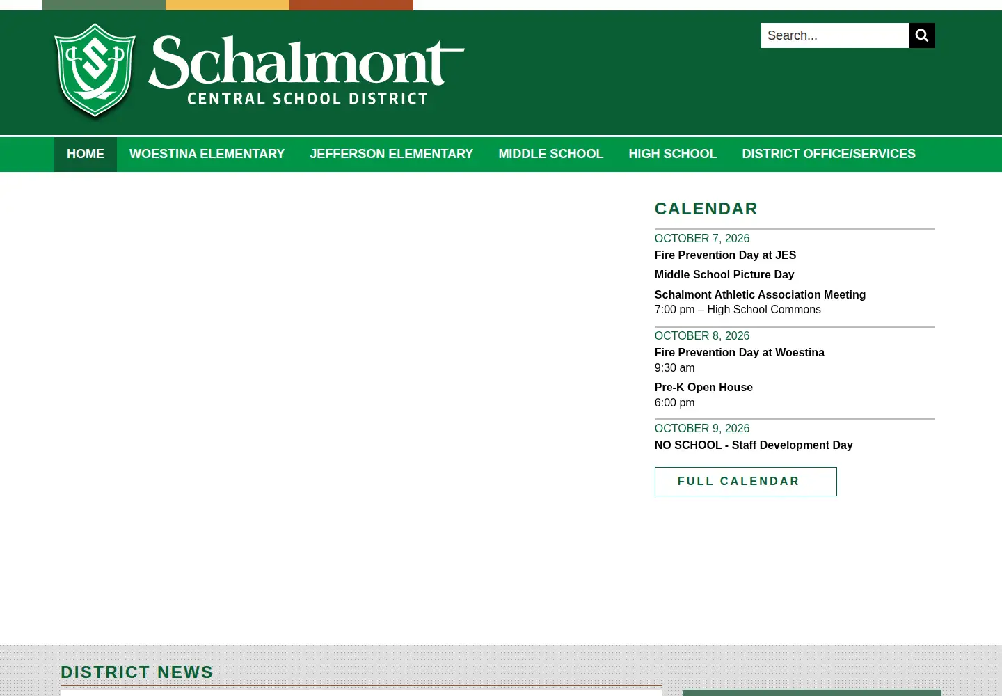 Screenshot of schalmont.org