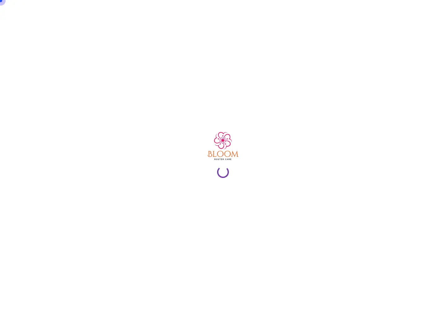 Screenshot of bloomrostercare.com.au