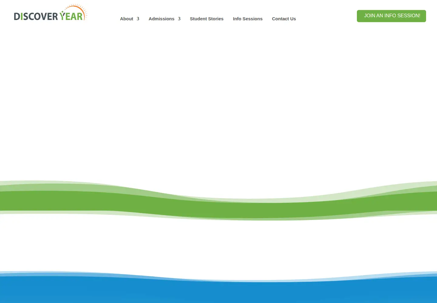 Screenshot of discoveryear.ca