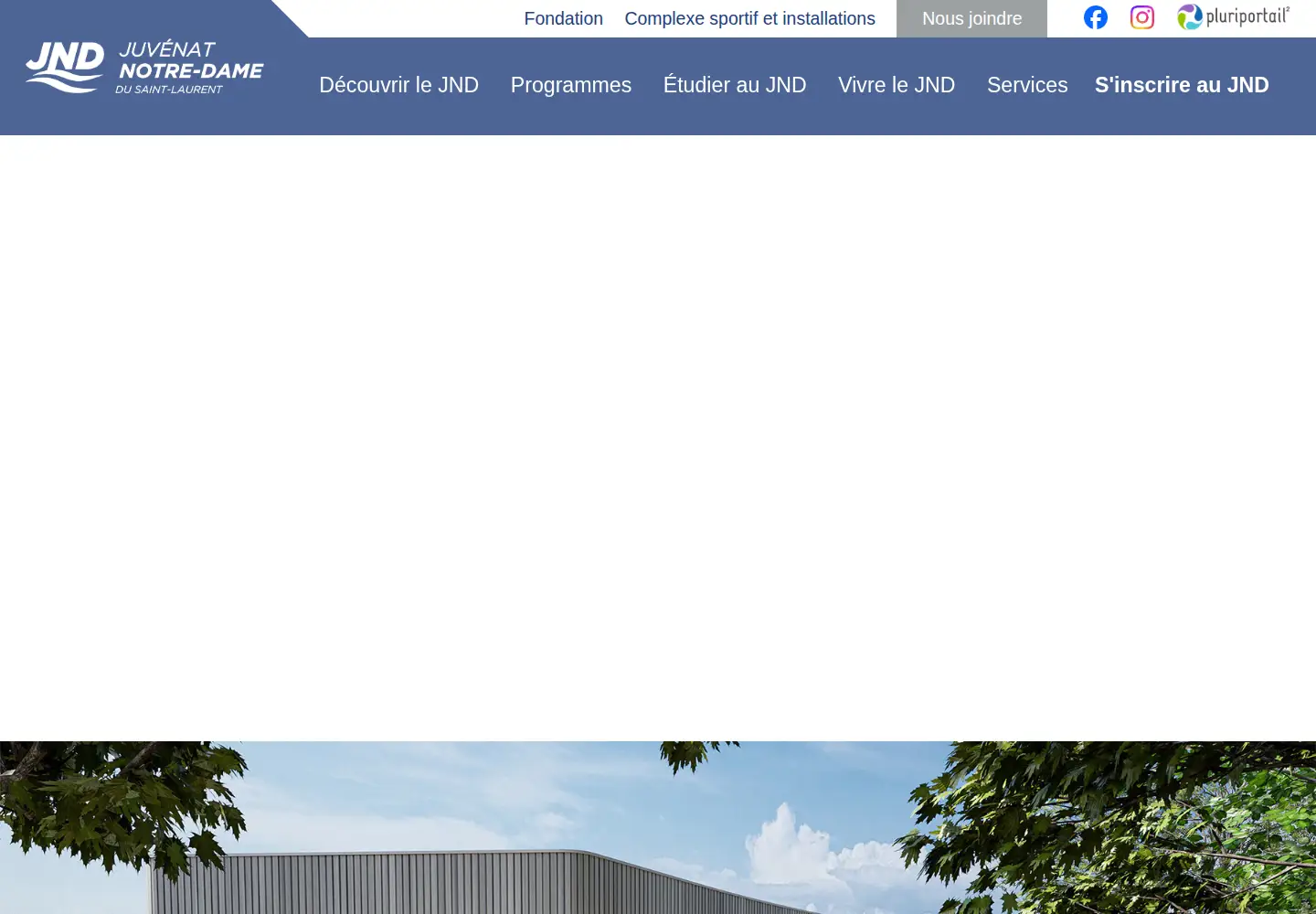Screenshot of jnd.qc.ca