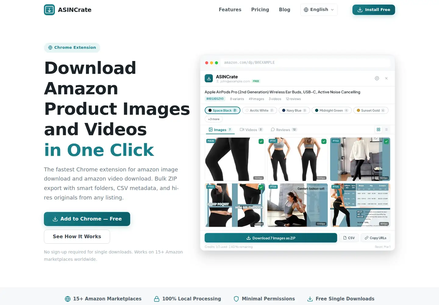 Screenshot of asincrate.com