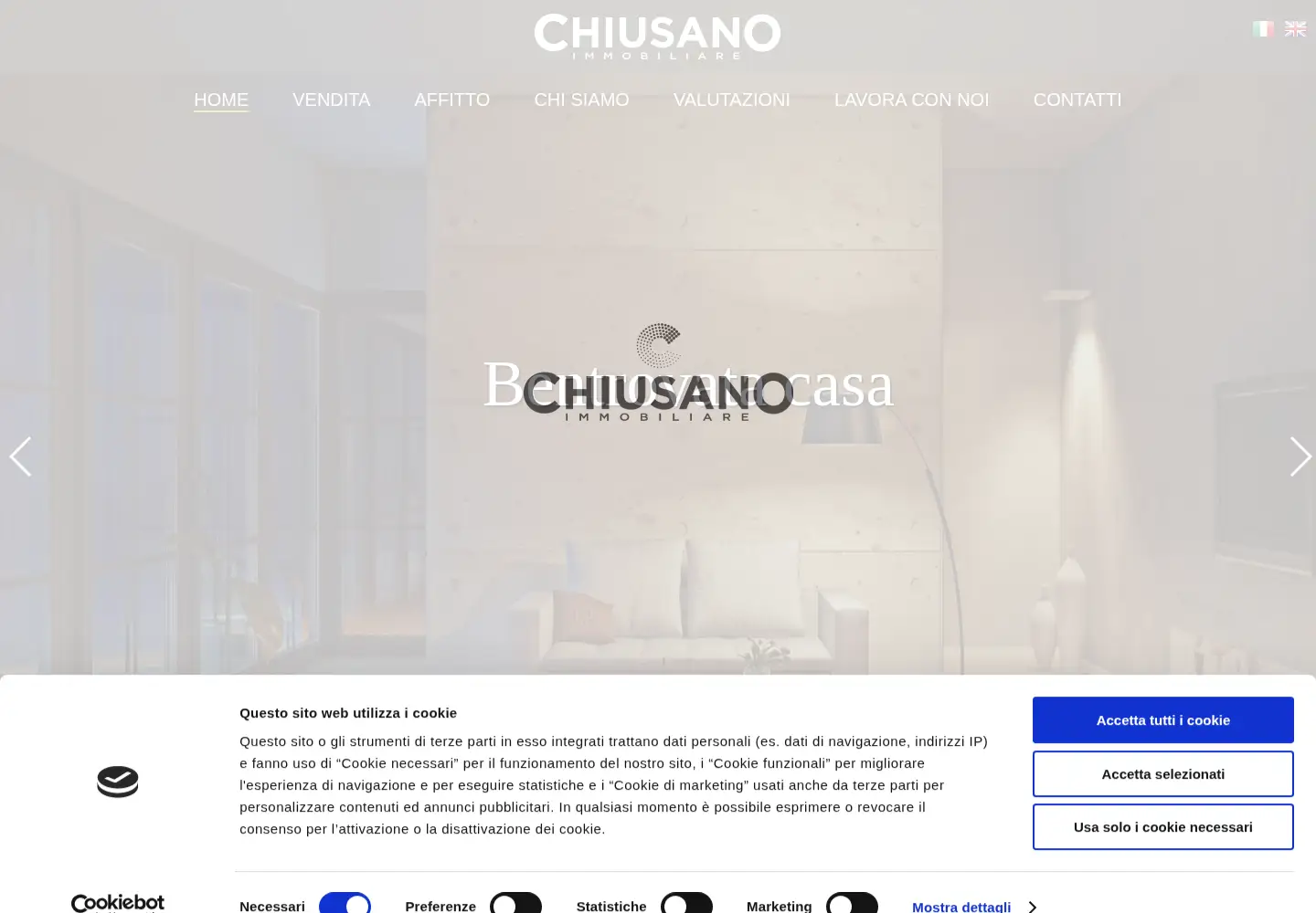 Screenshot of chiusano.com