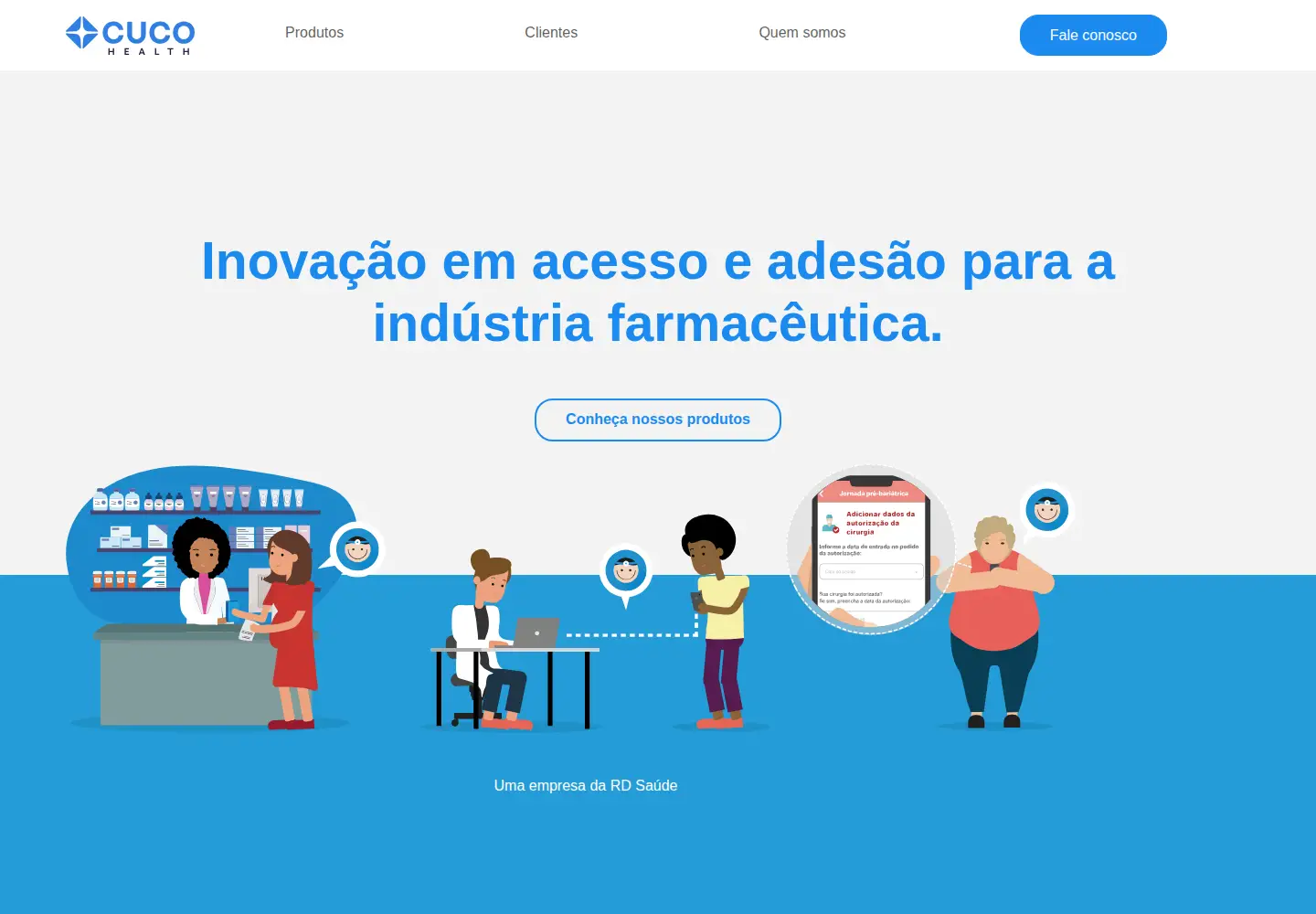 Screenshot of cucohealth.com