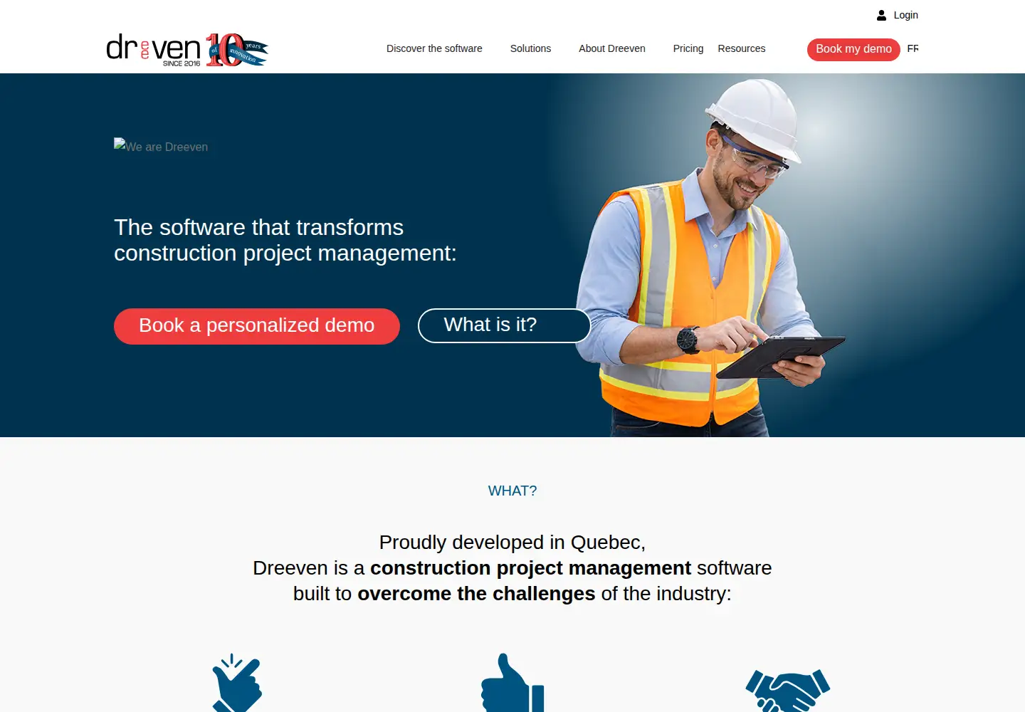 Screenshot of dreeven.com