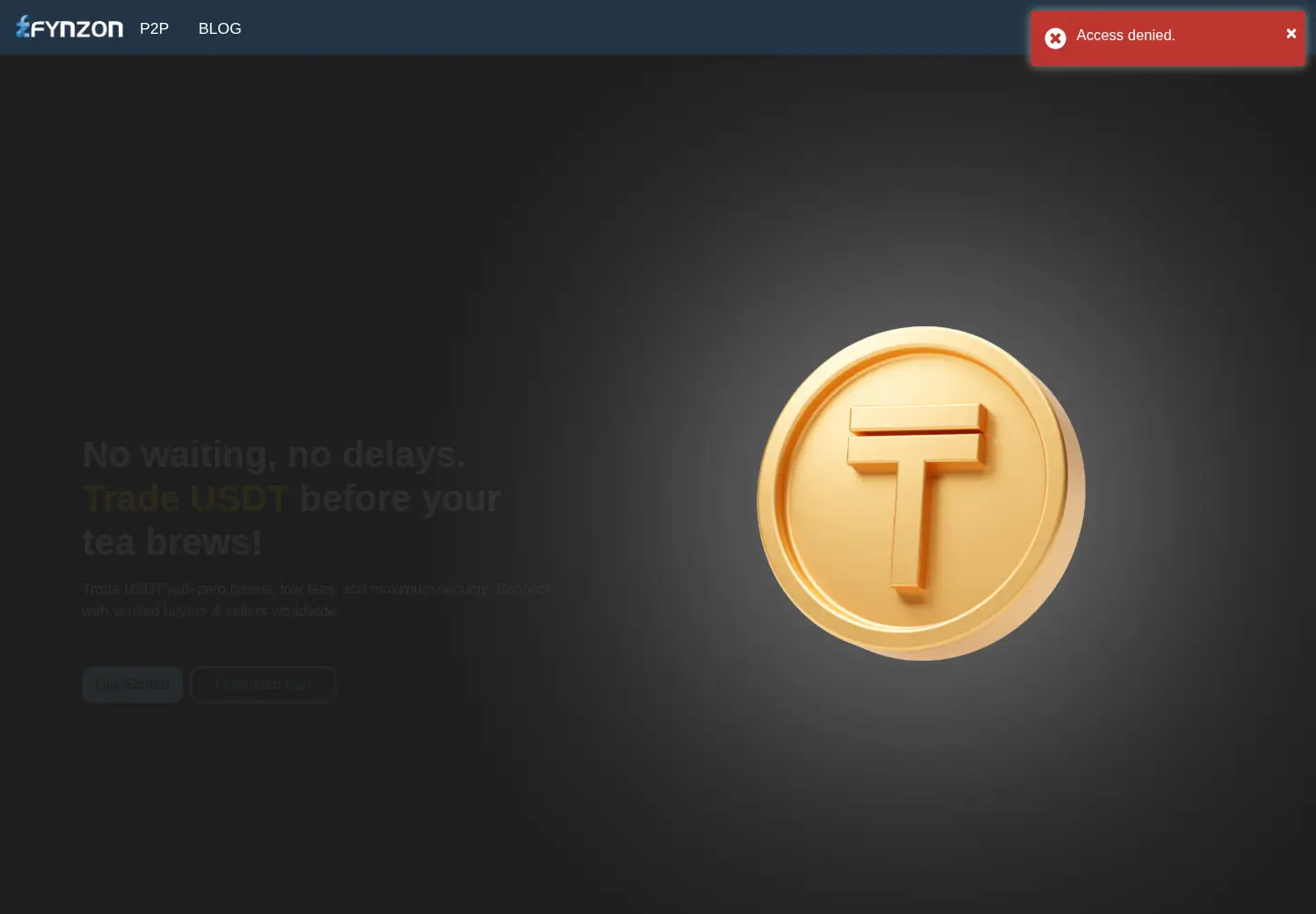 Screenshot of fynzon.com